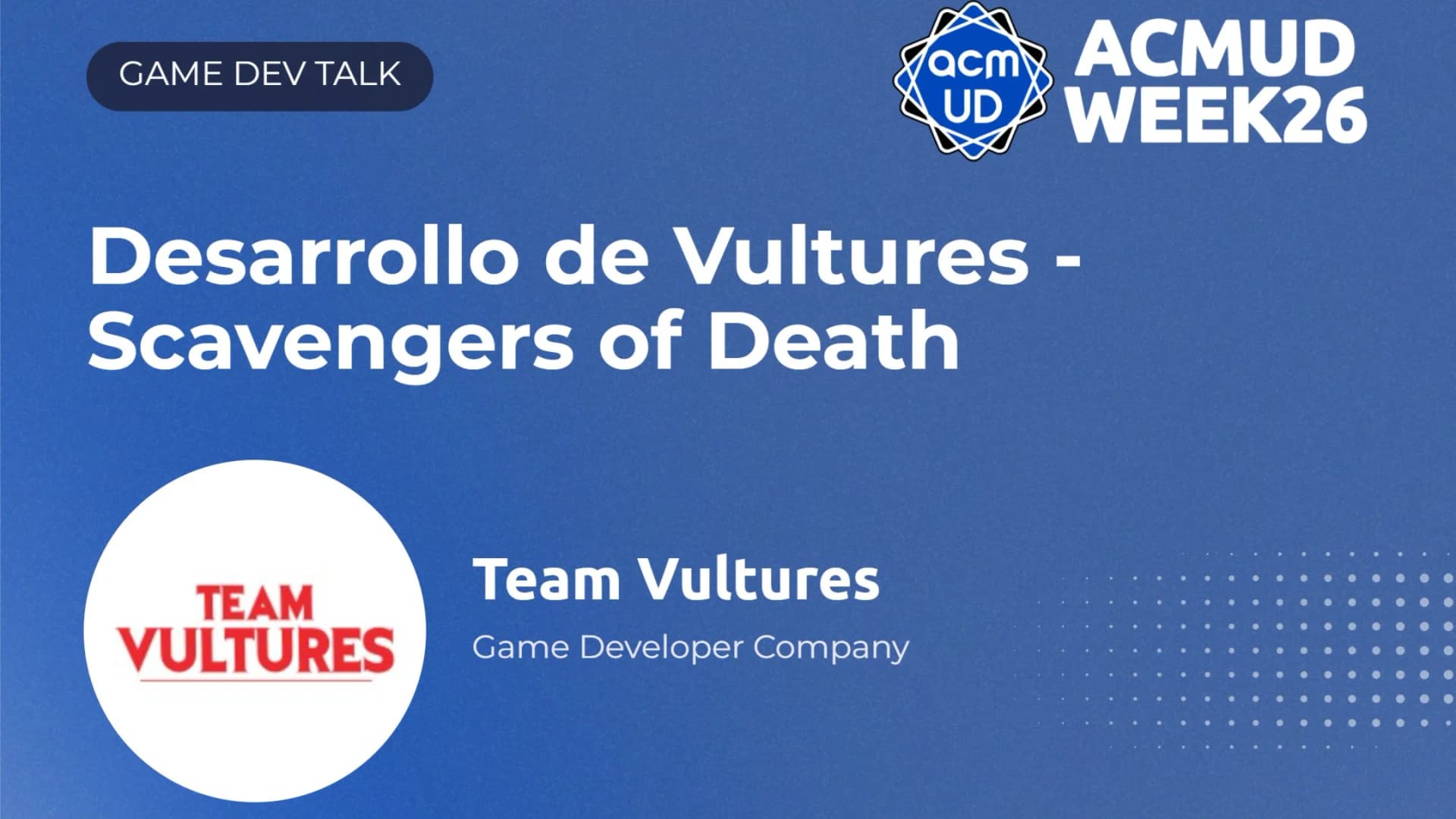 Desarrollo de Vultures: Scavengers of Death