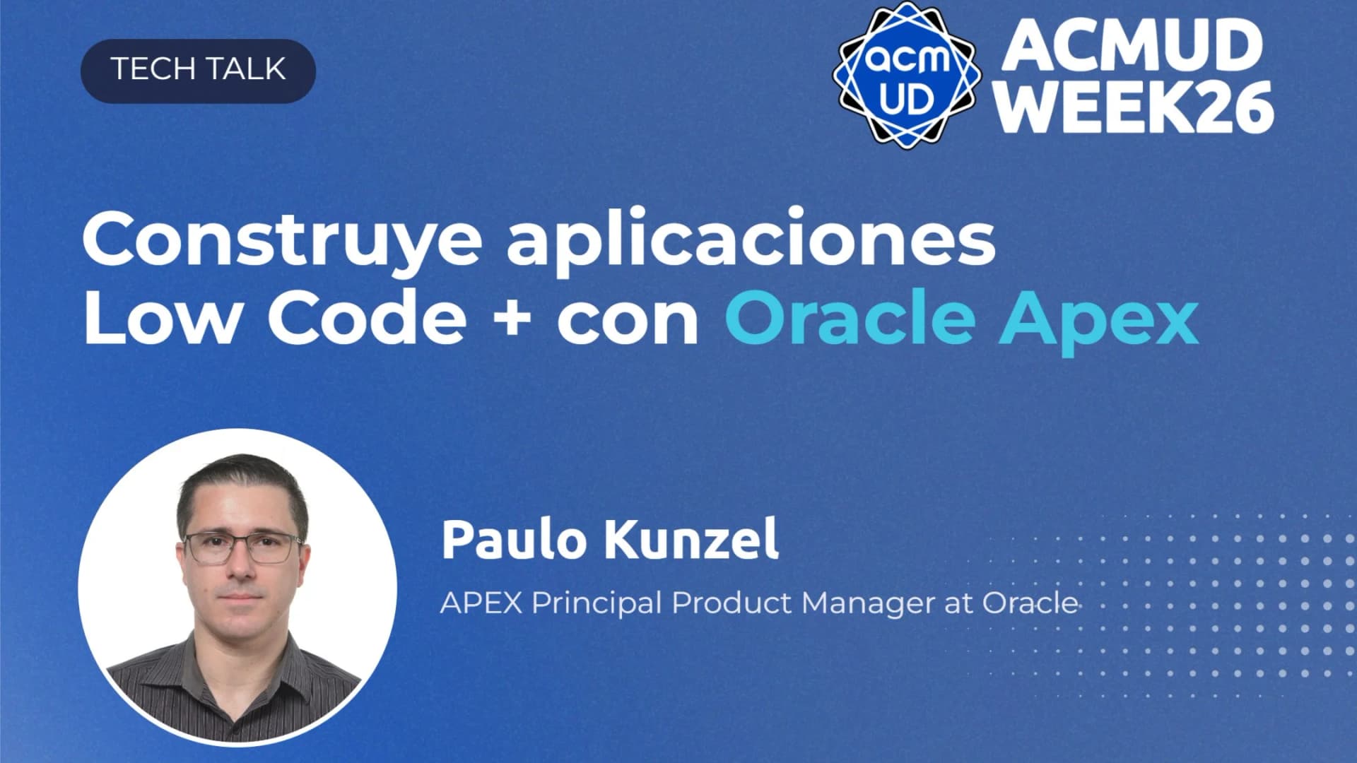 Construye aplicaciones Low Code + IA con Oracle APEX